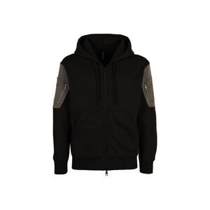 Neil Barrett Black Cotton Men's Sweatshirt